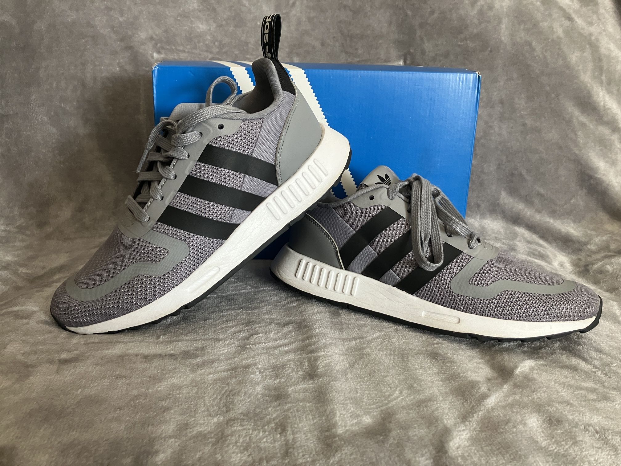 Adidas Multix Athletic Shoe - Gray / Black Size 7 Men