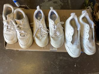 3 Pairs Of Tennis Shoes $30