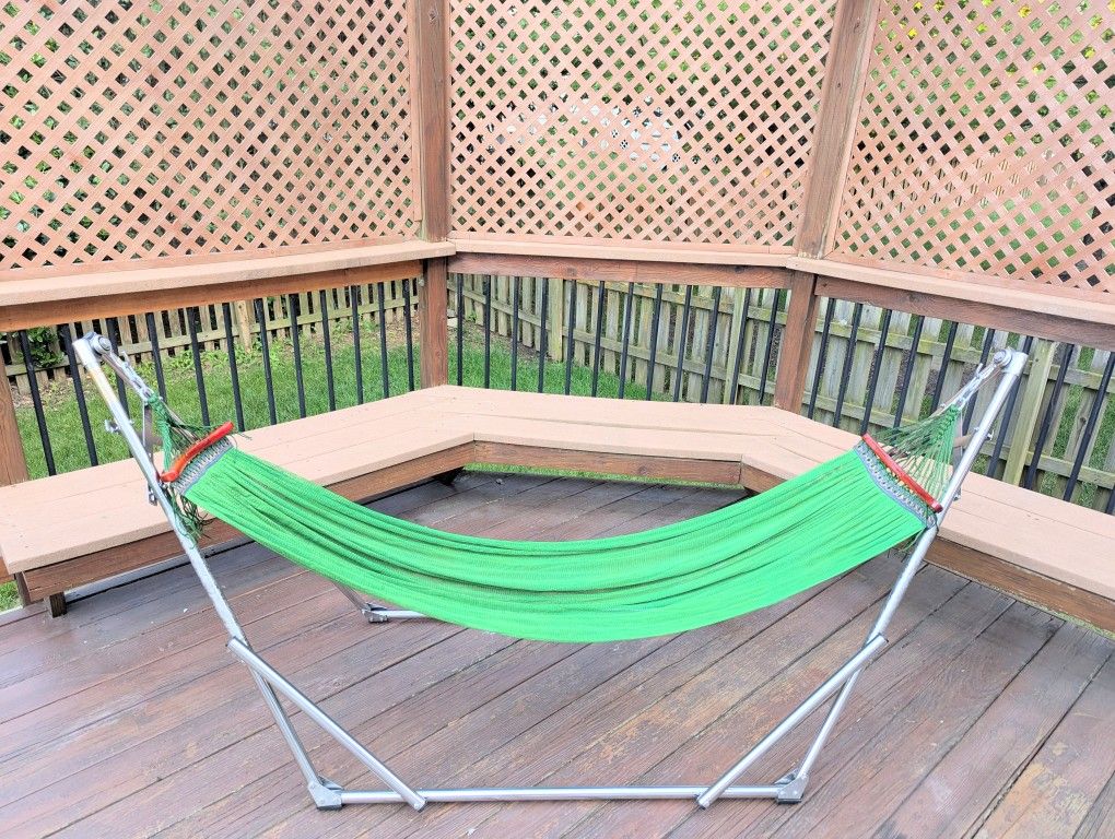New Foldable Adjustable Freestand Hammock