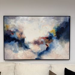 Large Abstract Wall Art - Perfect Condition!
