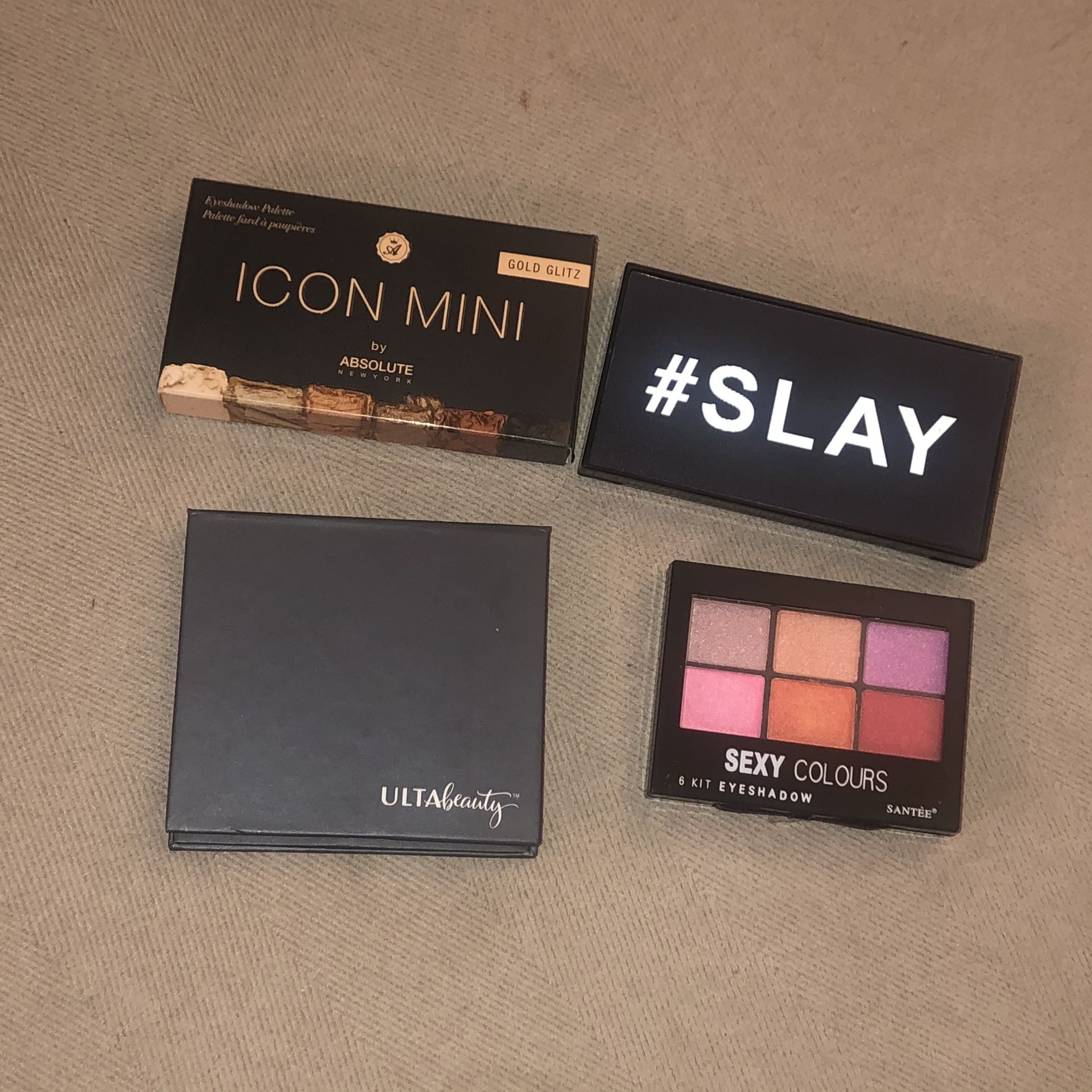 Mini eyeshadow palette bundle