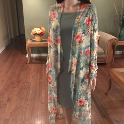 Green Floral 2 Piece Set