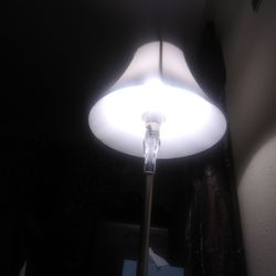 Stainless Metal Standing lamp Antique