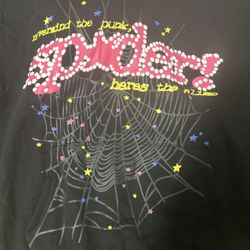 Sp5der Hoodie P*nk V2 