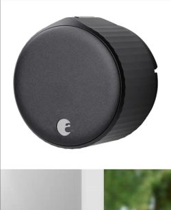 WiFi Smart Lock Matte Black (Retrofits Over Existing Deadbolt