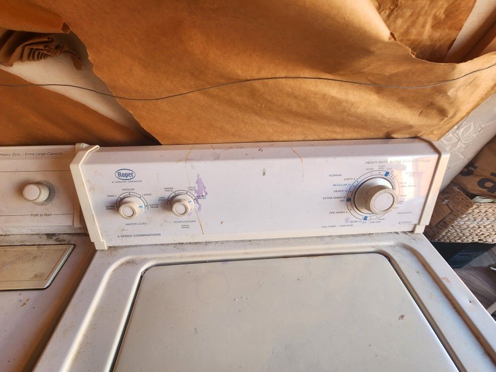 Washer And Dryer