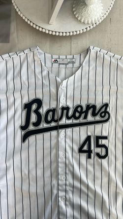 XL Michael Jordan Majestic Birmingham Barons #45 Baseball Jersey