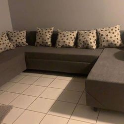 U Sectional Furniture Pillows Included. Brand New