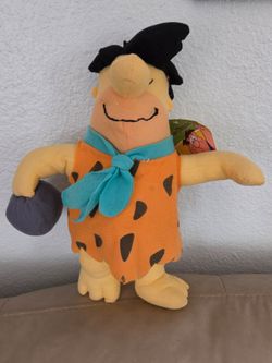 Fred Flintstone Plush Stuffed Toy with Tag