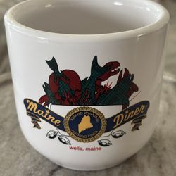 Maine Diner Seafood Chowder Mug Handleless  