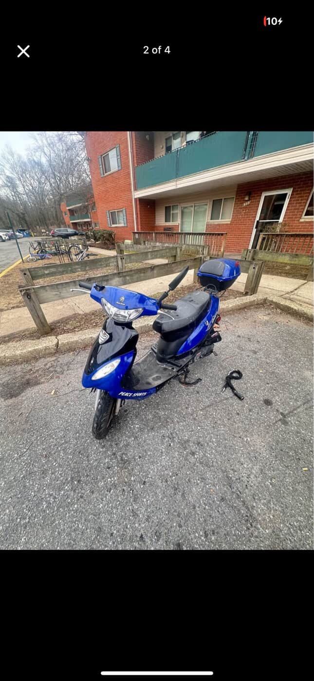 50cc Moped