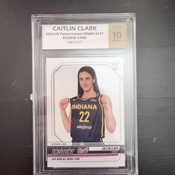 Caitlin Clark 2024-2025 Panini Instant WNBA Rookie Card Gem Mint 10