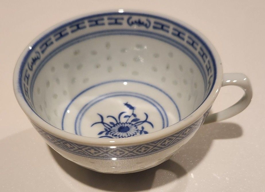 Vintage Chinese JingDeZhen Porcelain Tea Cups