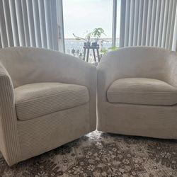 Swivel chairs Set of 2