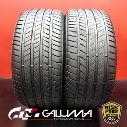 Set of 2 Tires LikeNEW Bridgestone Alenza 001 RFT Run Flat 275/40R20 Star #85993