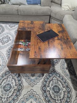 New Wooden Coffee Table, Lift Top