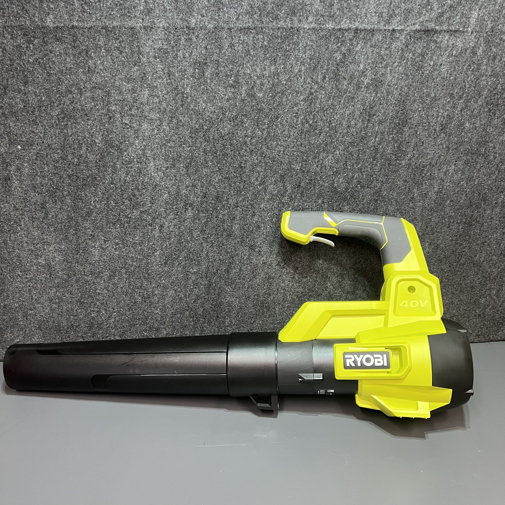 RYOBI 40V 120 MPH 450 CFM Cordless Battery Variable-Speed Jet-Fan Leaf Blower (Tool-Only)