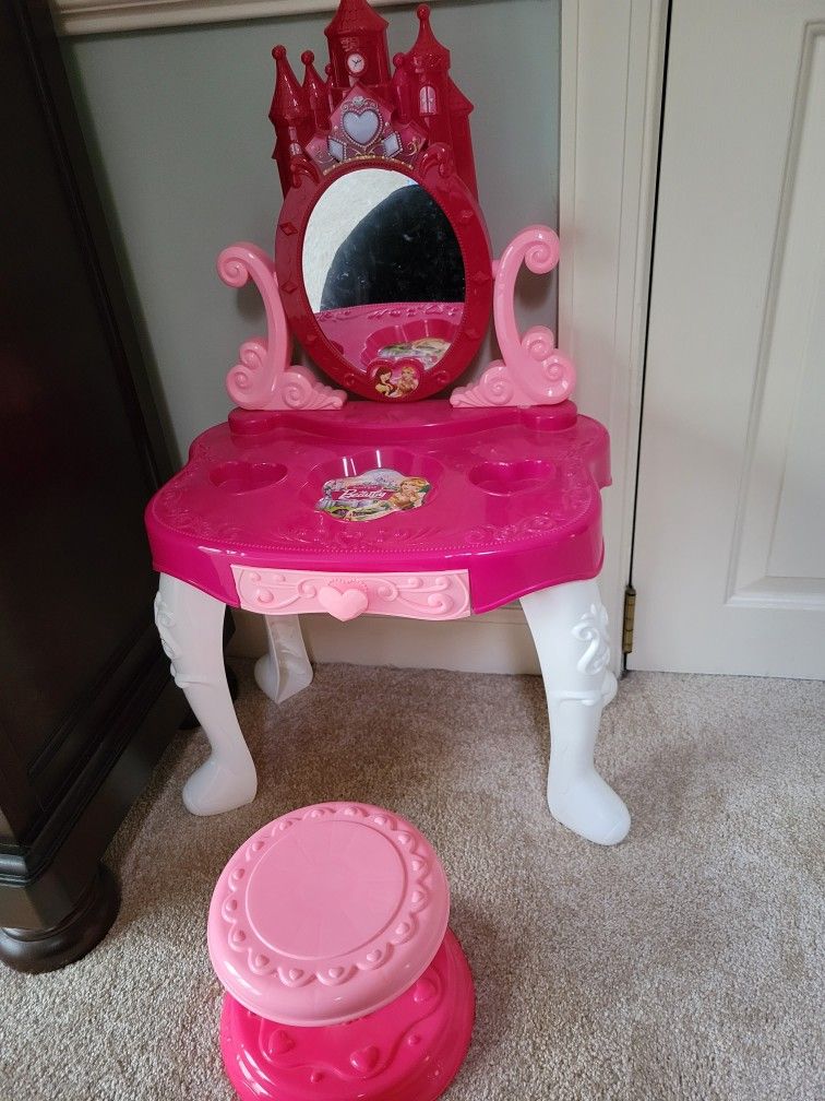 Toddler Vanity And Stool