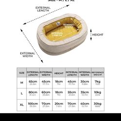 Pet Cat Cushion Pet Bed Removable Dog Bed Washable Bed Large Dog Bed Dog Cushion Bed