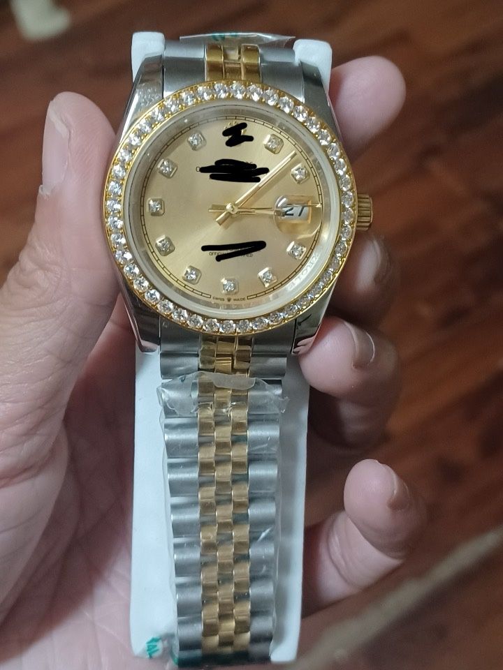 Iced Out Bezel Watch