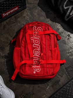 Supreme Red Backpack – Brand New – Authentic Streetwear