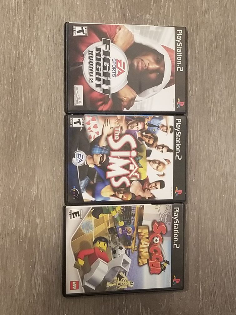 PS2 games, mint condition, CIB! As a lot.