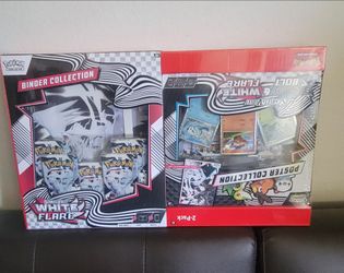 Pokemon Binder black bolt white flare porter binder collection
