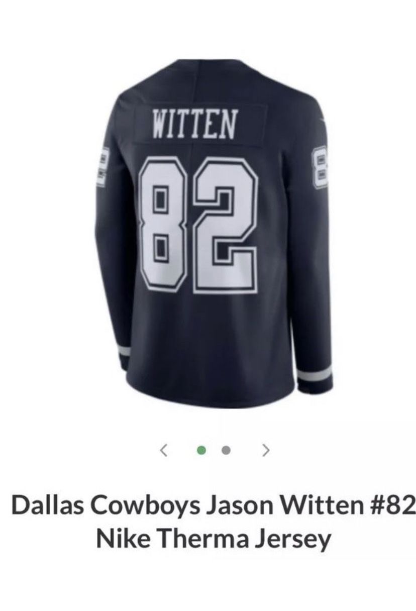 NWT Dallas Cowboys Jason Witten #82 Nike Therma Jersey XL 2XL