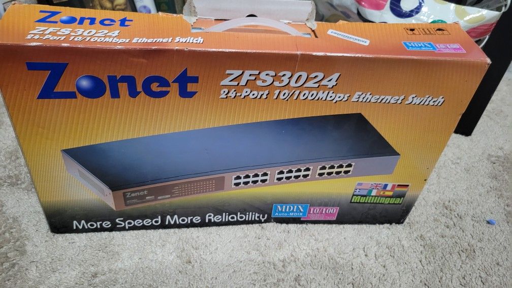 Zonet ZFS3024 Switch