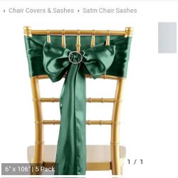 Chair Sash (Bow ring not included) 100 Ct