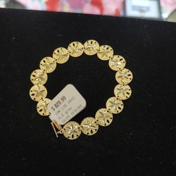 14k 6.6 g Gold Bracelet 