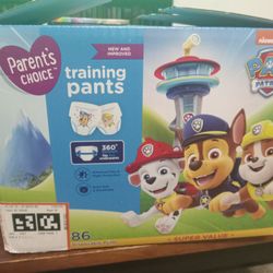 3T-4T Traing Pants 86 Count