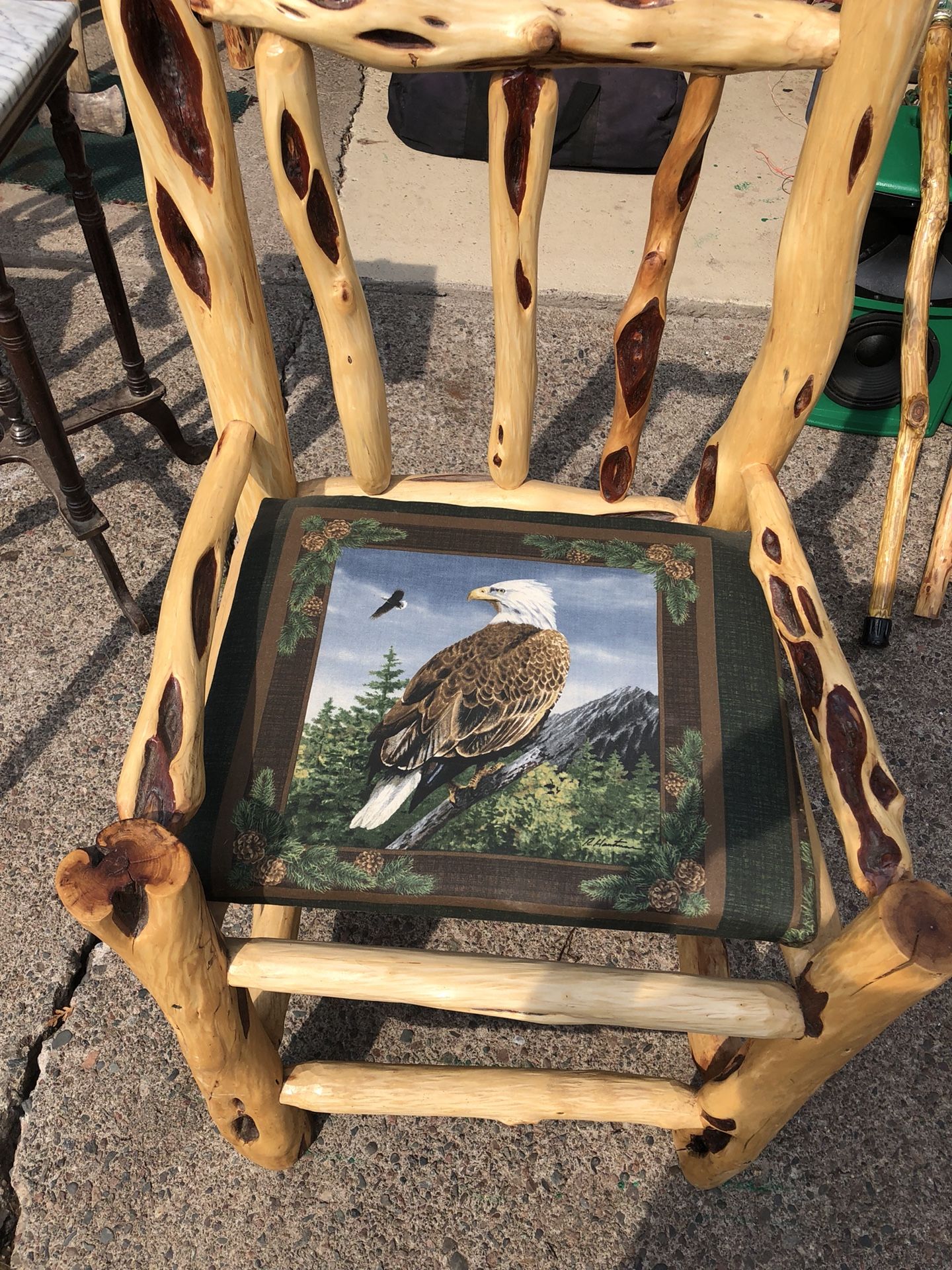 Diamond Willow chair