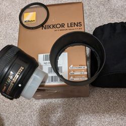 Nikon 50mm F/1.8G Prime Lens