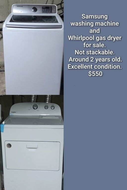 Washer And Gas Dryer Amazing Condition