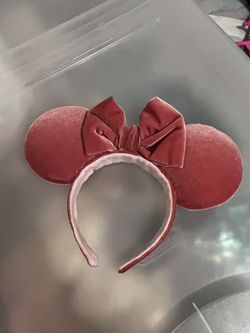 Pink minnie ears