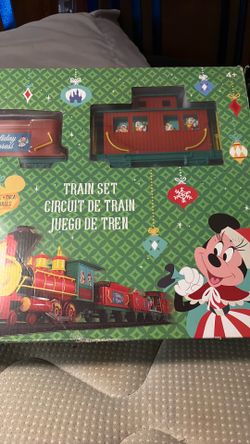 Christmas Disney train set