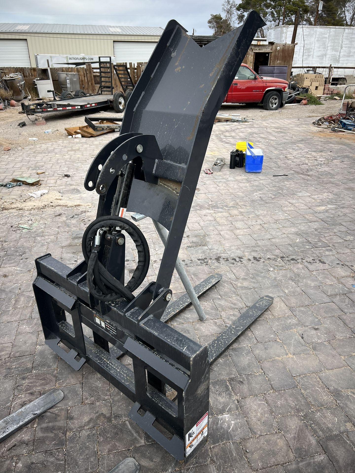 BRAND NEW Skid Steer Fork Grapple