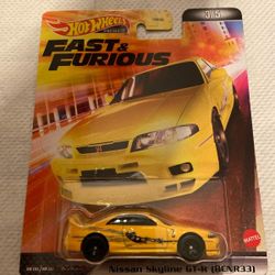 Hot Wheels Retro 2022 Fast & Furious Nissan Skyline GT-R (BCNR33) 