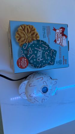 Two tiny waffle makers