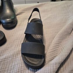Crocs wedges size 11