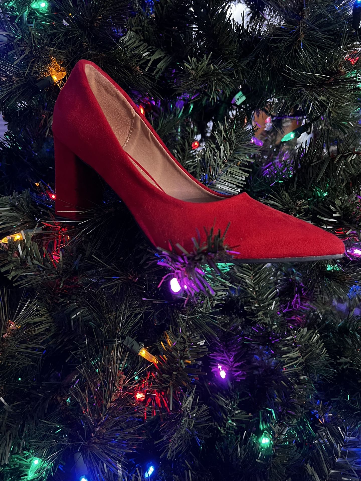 Red Heels, Size 8, Brand New! 