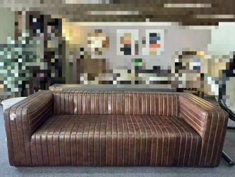 Genuine leather sofa，$2300