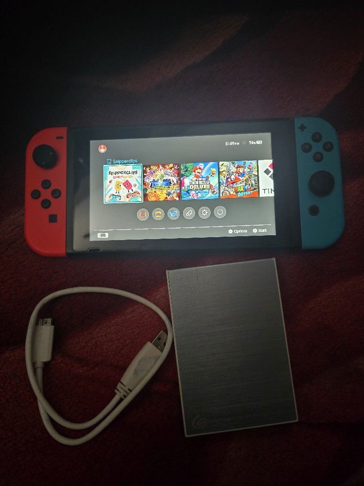Special V1 Hacked Nintendo Switch With Dual-Booth
