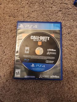 Black Ops 4 disc (Playstation 4)