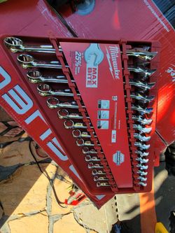 Milwaukee Combination SAE Wrench Mechanics Tool Set (15-Piece)