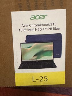 Acer Chromebook 315 15.6 intel N50