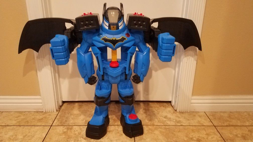 BATMAN BATBOT MATTEL 2017 IMAGINEX DC XTREME ROBOT 29