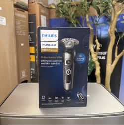 New sealed Philips Norelco - S9000 Prestige Rechargeable Wet & Dry Shaver with Precision Trimmer and Premium Case $249