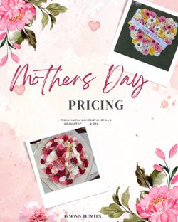 Mother’s Day Bouquet menu/prices